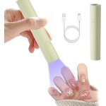 Lampe uv ongles gel mini lampe uv led 3w sans fil schage ultra rapide usb portable lampe uv ongles petite ...