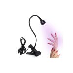 Lampe uv s�che ongles 3w lampe de polym�risation de colle pour gel pose americaine avec t�te ajustable ...