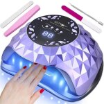Lampe uv sche ongles byondself 216 w 10 s / 30 s / 60 s / 99 s cran lcd dtection intelligente ptales ...