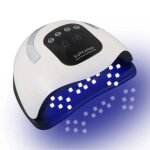 Lampe uv sche ongles - ding - x19 max - 72 led - 320w - 4 minuteries 10 / 30 / 60 / 99s