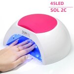 Lampe uv sun2c 48 w pour s�chage de vernis gel pour manucure et p�dicure appareil de s�chage led pour ...