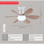 Lampe de ventilateur à six pales 40 w 52 cm pales en grain de bois couvercle blanc laiteux avec support ... Lampe de ventilateur à six pales 40 w 52 cm pales en grain de bois couvercle blanc laiteux avec support ...