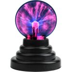 Lampe - ynkkvre - boule plasma lumineuse - tactile - alimente par usb ou batterie - dcoration enfantine ...