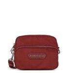 Lancaster basic premium - petit sac reporter rouge - cerise 510 - 61