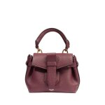 Lancel charlie - mini sac port� main violet - cassis a1316526tu