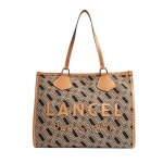 Lancel tote - sac cabas camel a13762