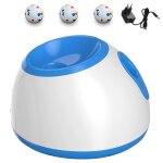 Lanceur de balles automatique pour chiens machine de lancer de balles flexible pour animaux de compagnie ...