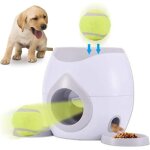 Lanceur de balles pour chiens machine automatique de lancer de balles de tennis pour chiens (couleur: ...