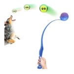 Lanceur de balle pour chien rapporter et lancer en mains libres lanceur de chien lanceur de balle moyenne ...