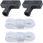 Lanceur à rappel kit de corde de poignée de traction pour honda gx160 gx200 gx120 gx110 moteur tondeuse ... Lanceur à rappel kit de corde de poignée de traction pour honda gx160 gx200 gx120 gx110 moteur tondeuse ...
