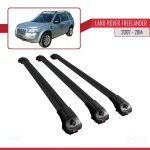 Compatible avec land rover freelander 2 (l359) 2007 - 2015 ace - 1 barres de toit railing porte - bagages ...