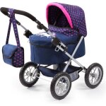 Landau pour poupe licorne bleu bayer trendy - rglable et facilement pliable - pour poupes jusqu 46 ...