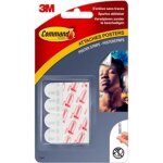 Languettes adhsives - 3m - command - 12 pices - blanc - fixation sans trace