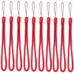 Lanire 20 pices avec dragonne pour tlphone portable cl usb mp3 mp4 mini appareil photo - rouge