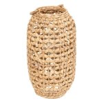 Lanterne ronde  sand  h47cm beige - atmosphera createur d'interieur - beige