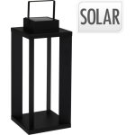 Lanterne solaire - progarden - ko - dx4000110 - 51 cm - m�tal noir - led blanc chaud