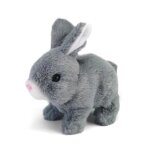 Lapin en peluche lectrique 100 % neuf jouet interactif sautant cadeau pour enfants bgrey
