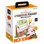 Ardoise p�dagogique - headu - la - 100 aimants - apprentissage des mots - pour enfants d�s 3 ans