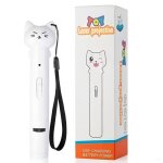 Pointeur laser pour chat - design chaton mignon jouet interactif avec lampe torche uv stimule instinct ...