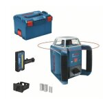 Laser rotatif bosch grl 400 h + cellule de réception lr 45 + batteries nimh en l - boxx Laser rotatif bosch grl 400 h + cellule de réception lr 45 + batteries nimh en l - boxx