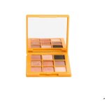 Palette de fards � paupi�res - bronzee - 9 nuances chaudes - fards mats et iris�s - maquillage personnalis� ...