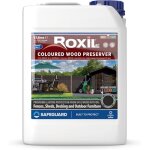 Lasure pr�ventive bois roxil 5l �b�ne int�rieur & ext�rieur protection durable