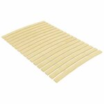 Latte de rechange pour sommier - vidaxl - 17 lattes - 80x200 cm - bois de peuplier - pliable - lattes ...