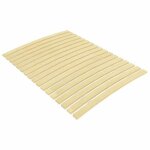 Latte de rechange pour sommier - vidaxl - 17 lattes - 90x200 cm - bois de peuplier - pliable - lattes ...