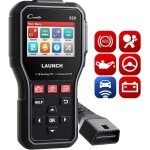 Launch creader cr629 valise diagnostic auto obd2 scanner de moteur abs srs avec un - clic oil / sas / ...