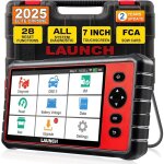 Launch crp909e valise de diagnostic auto obd ii en fran�ais avec 2 ans de mises � jour gratuites 28 services ...