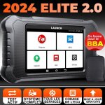 Launch x431 creader elite 2. 0 valise de diagnostic obd2 scanner pour benz / bmw / audi series outil ...