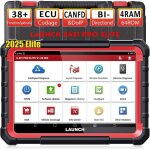 2025 launch x431 pros elite outil de diagnostic auto avec canfd doip bidirectionnel codage ecu valise ...