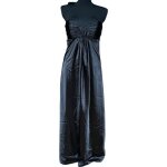 Laura scott robe longueur genou soire lgante pour fte noire 38