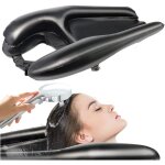 Lavabo gonflable capiluve portable - bac lave - cheveux pour lit et domicile - lavage de cheveux confortable ...