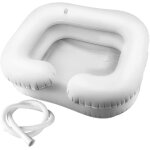 Lavabo gonflable pour cheveux au lit bassin de mobile pour personnes ges et patients postopratoires pzcc ...