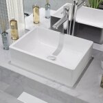 Lavabo - vasque  poser cramique blanc 41 x 30 x 12 cm