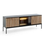 Laval tv154 ? meuble tv noir mat / noir brillant largeur 154 cm hauteur 56 cm profondeur 39 cm Laval tv154 ? meuble tv noir mat / noir brillant largeur 154 cm hauteur 56 cm profondeur 39 cm