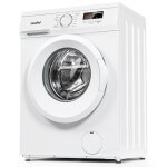 Lave - linge hublot comfee - 8 kg - vapeur - 1400 trsmin - smart moteur inverter - classe a - blanc