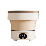 Lave linge portable - mini machine  laver portable 5l - 24w - 3 modes nettoyage - silencieux - adapt ...