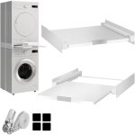Lave - linge sche - linge standard 60 cm machine  laver akit de lwt1 superposition universel cadre ...