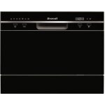 Lave - vaisselle compact pose libre brandt dfc6519b - induction - 6 couverts - l55cm - 49db - noir