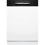 Lave - vaisselle int�gr� 60 cm - bosch - smi4hcb07e - 14 couverts - 6 programmes - noir