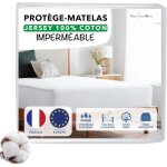 Lazy bear home alse 90x190 - 200cm protge matelas impermable surface coton jersey forme drap housse ...