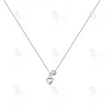 Lcc® collier femme s925 argent sterling collier coeur perle vintage pendentif coeur femme lumière luxe ... Lcc® collier femme s925 argent sterling collier coeur perle vintage pendentif coeur femme lumière luxe ...