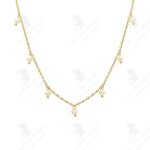Lcc® collier de perles deau douce en vrac collier femme cent avec titane acier plaqué or véritable 18k ... Lcc® collier de perles deau douce en vrac collier femme cent avec titane acier plaqué or véritable 18k ...