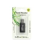 Lecteur de carte mmoire - usb 2. 0 - noir - compatible microsd - compact et portable