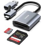Lecteur de carte m�moire usb c / usb 3. 0 lecteur de carte sd / micro sd m�moire compatible pour macbook ...