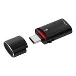 Lecteur de carte micro sd usb c tf et adaptateur combo otg 2 en 1 type - c vers usb femelle + adaptateur ...