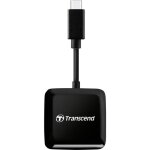 Lecteur de carte transcend rdc3 - usb - c 3. 2 gen 1 pour cartes sd et microsd