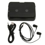 Lecteur de cassettes bluetooth stro rtro inversion automatique portable sans fil fm avec casque pour ...